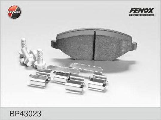 FENOX BP43023 Тормозные колодки FENOX для SEAT