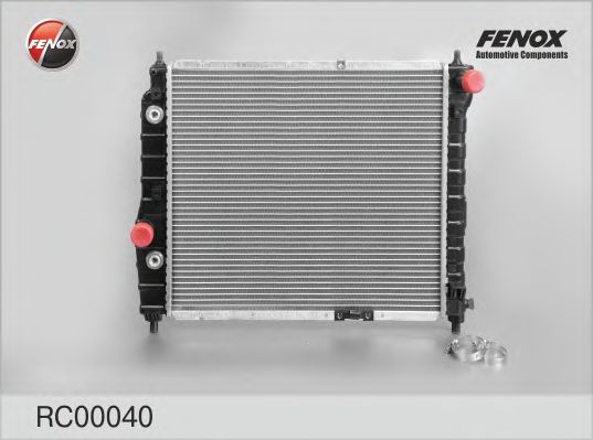FENOX RC00040 Радиатор охлаждения двигателя для DAEWOO