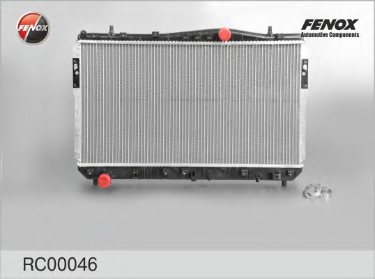 FENOX RC00046 Радиатор охлаждения двигателя для DAEWOO