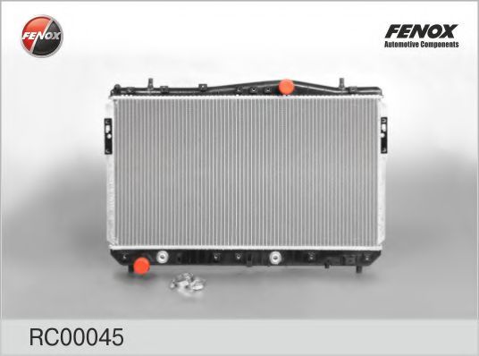 FENOX RC00045 Радиатор охлаждения двигателя FENOX для CHEVROLET