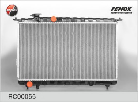 FENOX RC00055 Радиатор охлаждения двигателя FENOX 