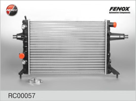 FENOX RC00057 Радиатор охлаждения двигателя для OPEL ASTRA