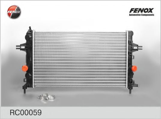 FENOX RC00059 Радиатор охлаждения двигателя FENOX для OPEL