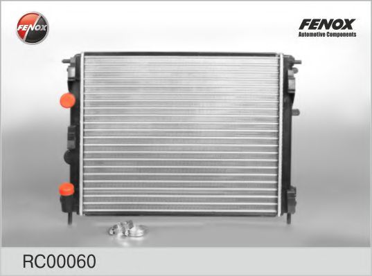 FENOX RC00060 Радиатор охлаждения двигателя для DACIA