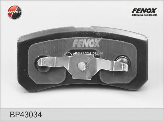 FENOX BP43034 Тормозные колодки для MITSUBISHI PAJERO