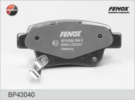FENOX BP43040 Тормозные колодки FENOX 