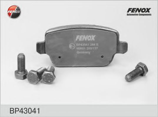 FENOX BP43041 Тормозные колодки для FORD FOCUS