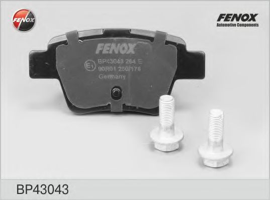 FENOX BP43043 Тормозные колодки для PEUGEOT 307