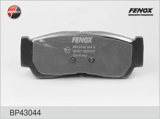 FENOX BP43044 Тормозные колодки FENOX 