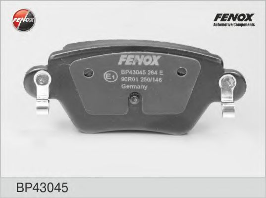 FENOX BP43045 Тормозные колодки FENOX для JAGUAR