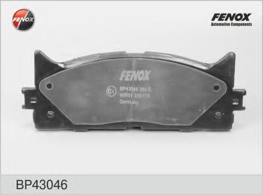 FENOX BP43046 Тормозные колодки для LEXUS ES