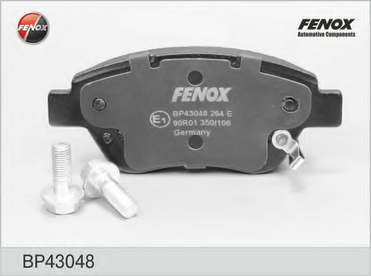 FENOX BP43048 Тормозные колодки для OPEL ADAM