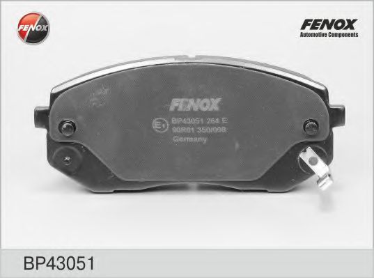 FENOX BP43051 Тормозные колодки FENOX для KIA