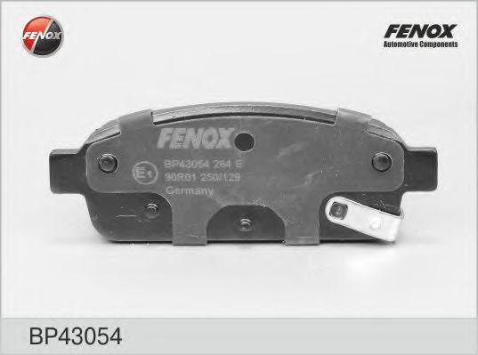 FENOX BP43054 Тормозные колодки FENOX для OPEL