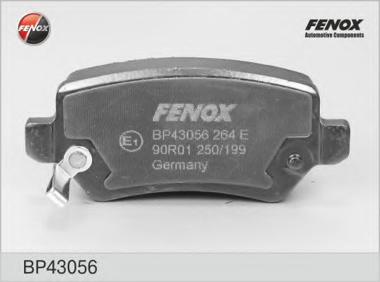 FENOX BP43056 Тормозные колодки для OPEL COMBO
