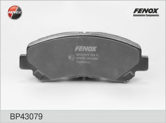 FENOX BP43079 Комплект тормозных колодок, дисковый тормоз для NISSAN QASHQAI (Ниссан Кашкай)