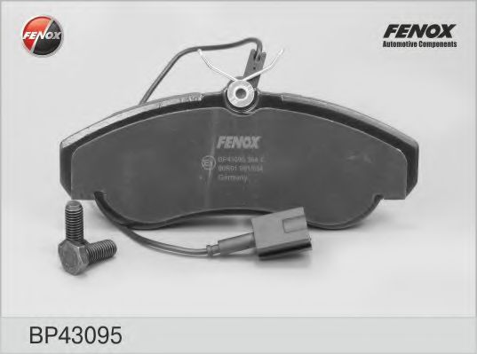 FENOX BP43095 Тормозные колодки для FIAT DUCATO