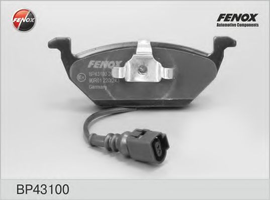 FENOX BP43100 Тормозные колодки FENOX для SEAT