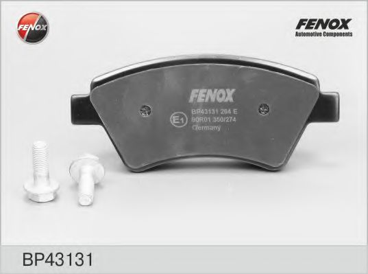 FENOX BP43131 Тормозные колодки FENOX для RENAULT SCENIC