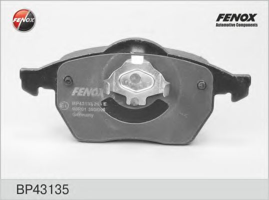FENOX BP43135 Тормозные колодки FENOX для AUDI