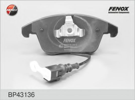 FENOX BP43136 Тормозные колодки для AUDI Q3