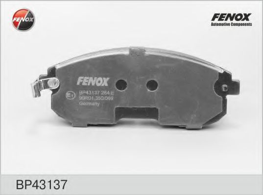 FENOX BP43137 Тормозные колодки для INFINITI I30
