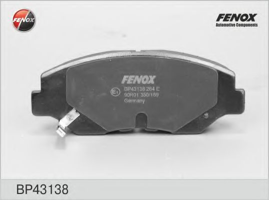 FENOX BP43138 Тормозные колодки для HONDA