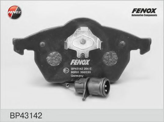 FENOX BP43142 Тормозные колодки FENOX для AUDI