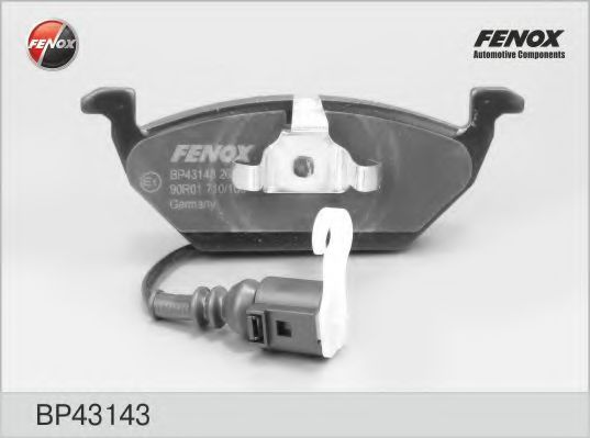 FENOX BP43143 Тормозные колодки FENOX для AUDI
