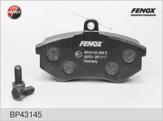 FENOX BP43145 Тормозные колодки для AUDI A4