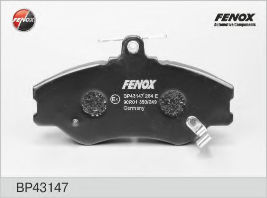 FENOX BP43147 Тормозные колодки FENOX для HYUNDAI PORTER
