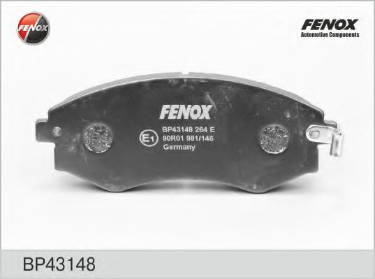 FENOX BP43148 Тормозные колодки FENOX 