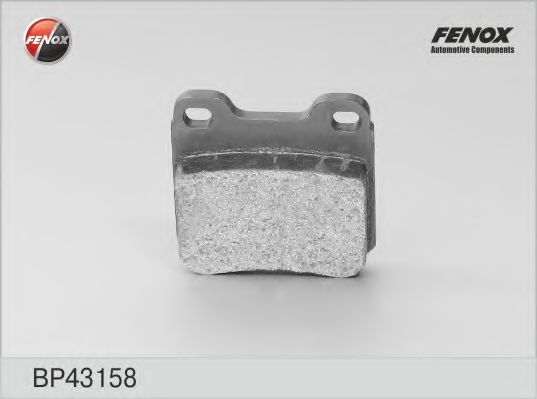 FENOX BP43158 Тормозные колодки FENOX для OPEL