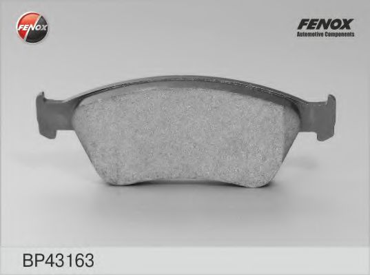 FENOX BP43163 Тормозные колодки FENOX для AUDI
