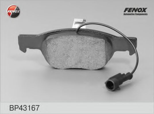 FENOX BP43167 Тормозные колодки для FIAT