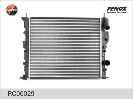 FENOX RC00029 Радиатор охлаждения двигателя FENOX для DACIA