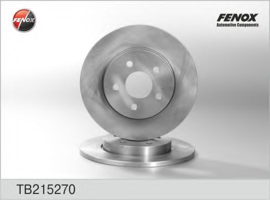 FENOX TB215270 Тормозные диски для FORD