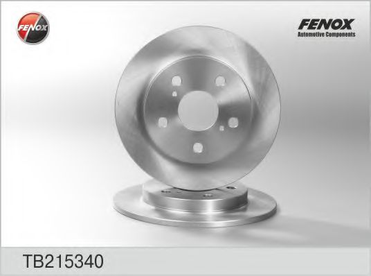 FENOX TB215340 Тормозные диски FENOX для TOYOTA