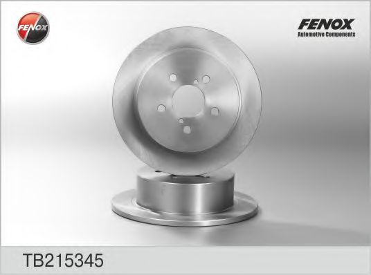 FENOX TB215345 Тормозные диски FENOX для SUBARU