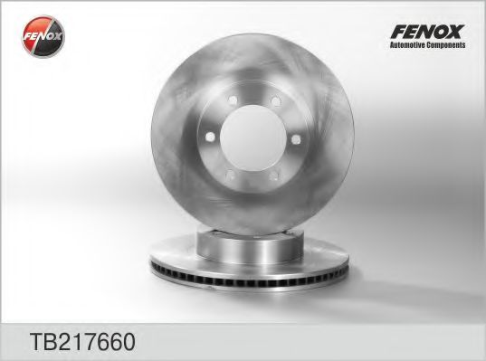FENOX TB217660 Тормозные диски для TOYOTA LAND CRUISER PRADO