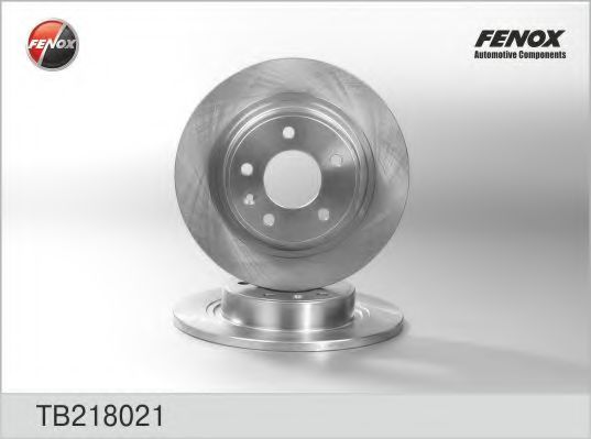FENOX TB218021 Тормозные диски для OPEL