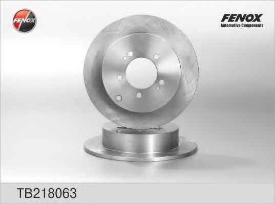 FENOX TB218063 Тормозные диски для CITROËN C-CROSSER