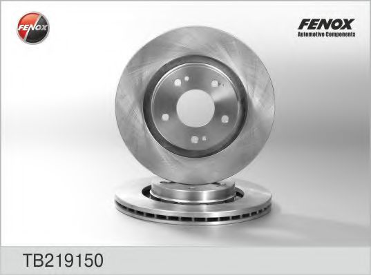 FENOX TB219150 Тормозные диски для CITROEN