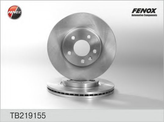 FENOX TB219155 Тормозные диски для CHEVROLET