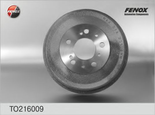 FENOX TO216009 Тормозной барабан для FIAT