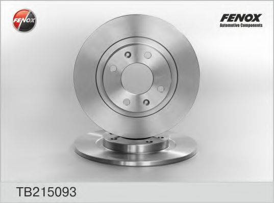 FENOX TB215093 Тормозные диски для CITROËN BX