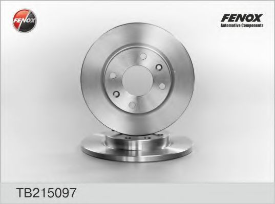 FENOX TB215097 Тормозные диски FENOX для CITROEN