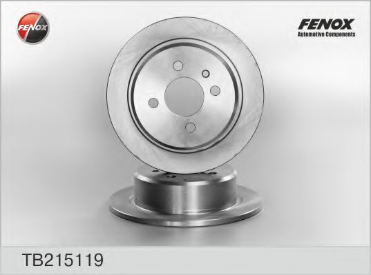 FENOX TB215119 Тормозные диски FENOX для BMW
