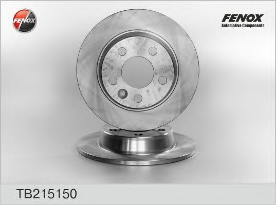 FENOX TB215150 Тормозные диски для FORD