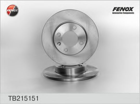 FENOX TB215151 Тормозные диски для VOLKSWAGEN POLO